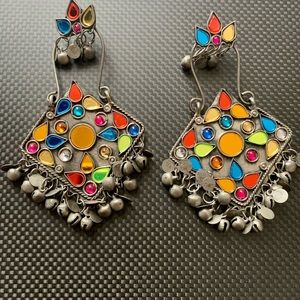 Gorgeous earring afghan style